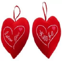 Serce Kiss Me/I Love You 25cm MIX - tantis.pl