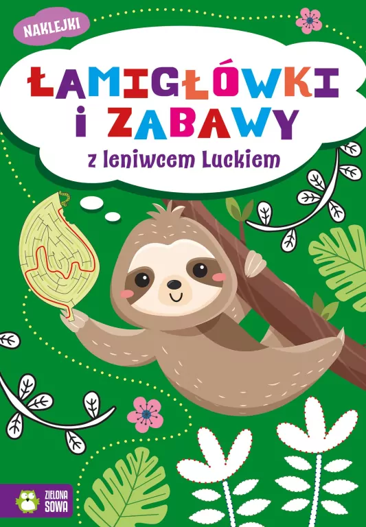 Łamigłówki i zabawy z leniwcem Luckiem - tantis.pl