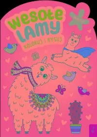 Koloruj i rysuj. Wesołe lamy - tantis.pl