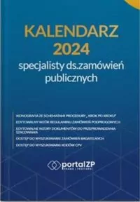 Kalendarz specjalisty ds. zamówień publicznych 2024