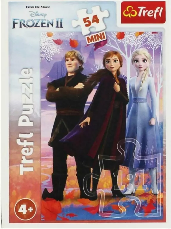 Puzzle 54. Mini. W świecie Anny i Elsy - tantis.pl