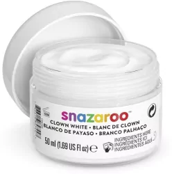 Farba do malowania twarzy i ciała biała 50ml