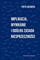 Implikacja, wynikanie i ogólna zasada.. - tantis.pl