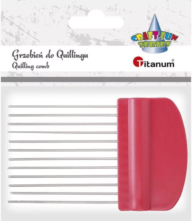 Grzebień do quillingu 12 zębów 64mm - tantis.pl