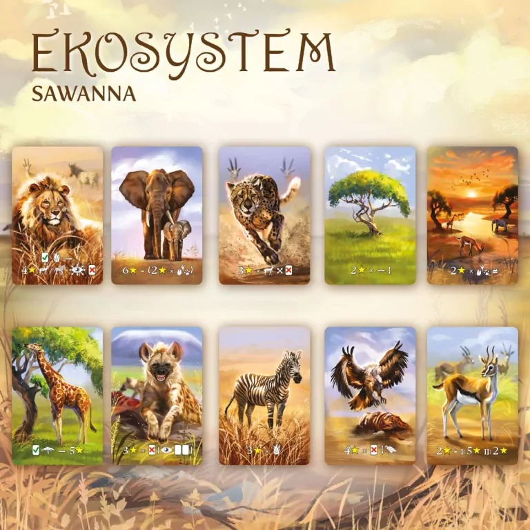 Ekosystem 3. Sawanna - tantis.pl