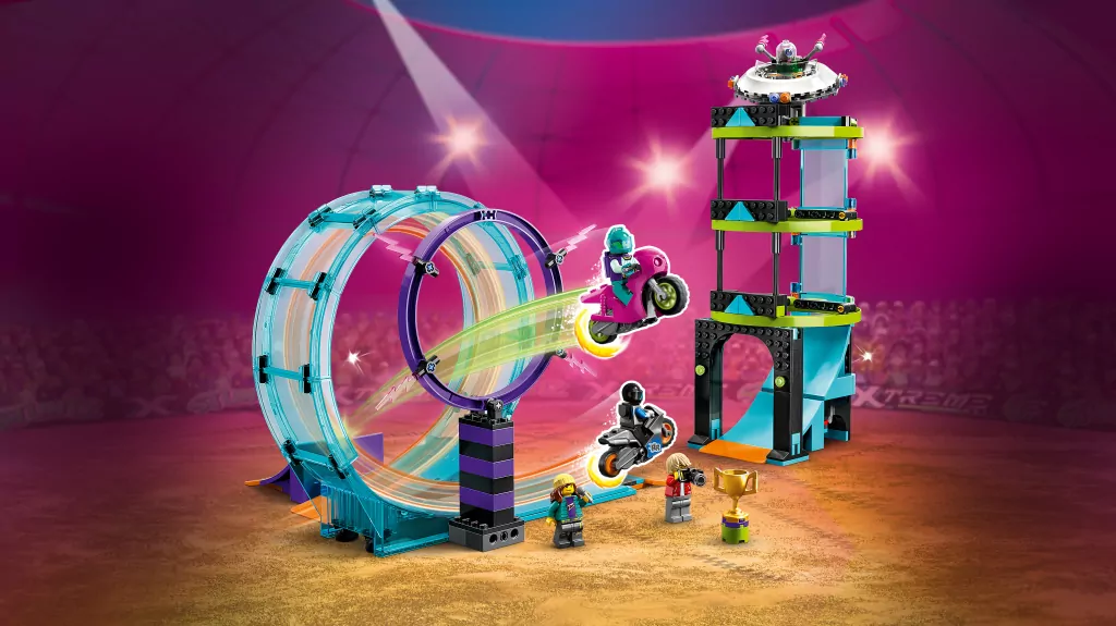 LEGO® City Stunt. Ekstremalne wyzwanie kaskaderskie. 60361 - tantis.pl