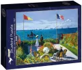 Puzzle 1000 Ogród z widokiem na morze Claude Monet - tantis.pl