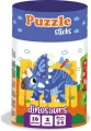Piankowe puzzle magnetyczne. Dinozaury - tantis.pl