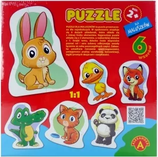 Puzzle dla maluszków. Krokodyl - tantis.pl