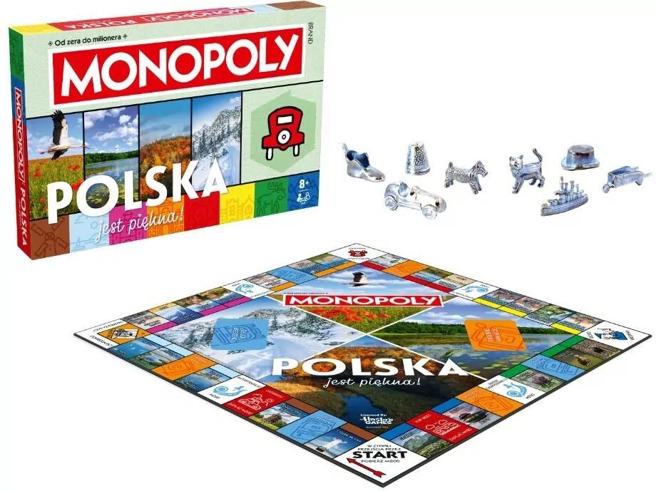 Monopoly Polska Jest Piękna 2025 - tantis.pl