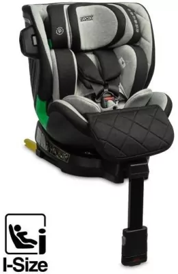 Caratero Fotelik Turox I-Size szary (40-150cm)