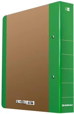 Segregator ringowy A4/2RD/50mm zielony DONAU