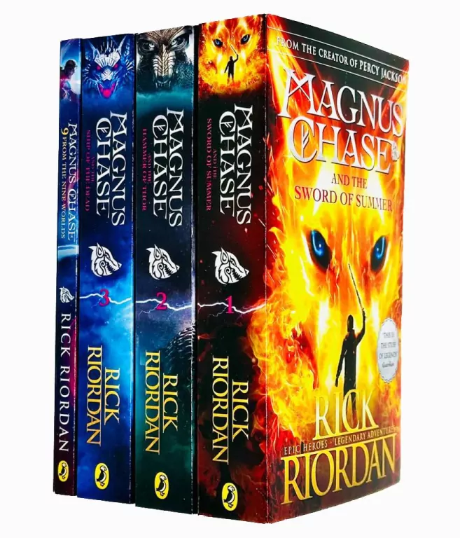 Pakiet Magnus Chase 4 Book Shrinkwrap Set - tantis.pl
