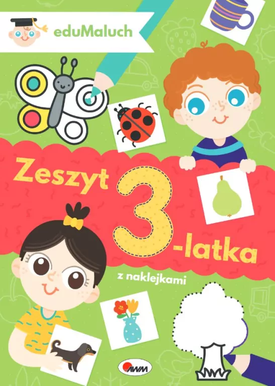Zeszyt 3-latka. EduMaluch - tantis.pl