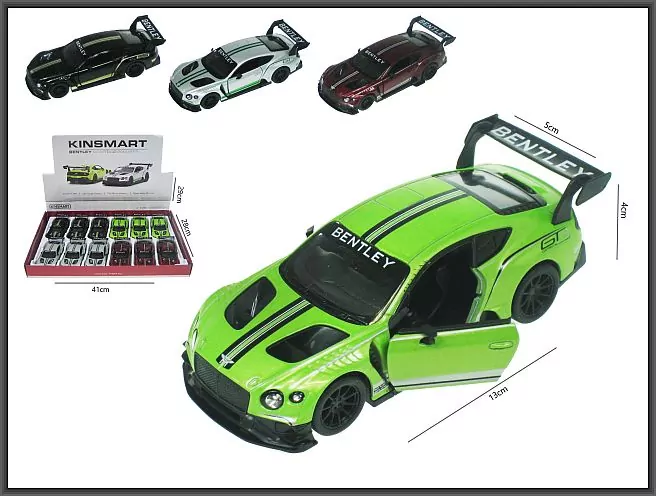 Auto Bentley Continental GT3 1:38 KT5417D HIPO cena za 1 szt - tantis.pl