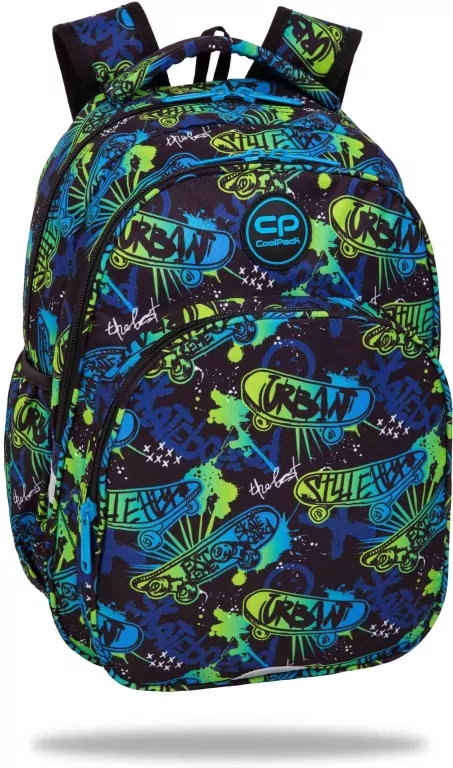 Plecak młodzieżowy Coolpack Base Plus Skate Night - tantis.pl