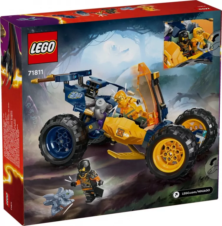 LEGO® NINJAGO®. Łazik terenowy ninja Arina 71811 - tantis.pl