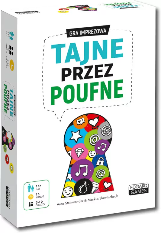 Tajne przez poufne. Gra imprezowa - tantis.pl