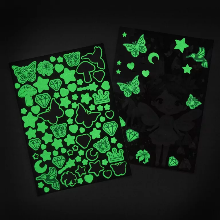 Wydrapywanka z malowanką świecącą. Magic - tantis.pl