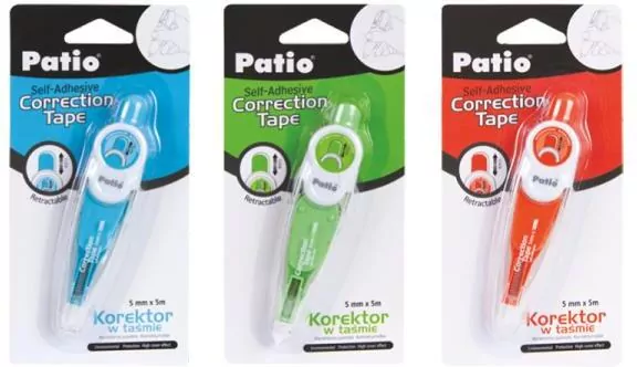 Korektor automatyczny 5 mm x 5 m blister mix 1 sztuka - tantis.pl