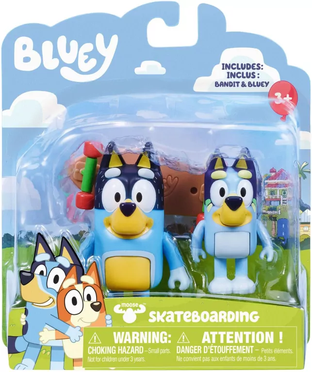 Bluey. Jazda na deskorolce - tantis.pl