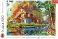 Puzzle 500. Chatka nad rzeką. 37484 - tantis.pl