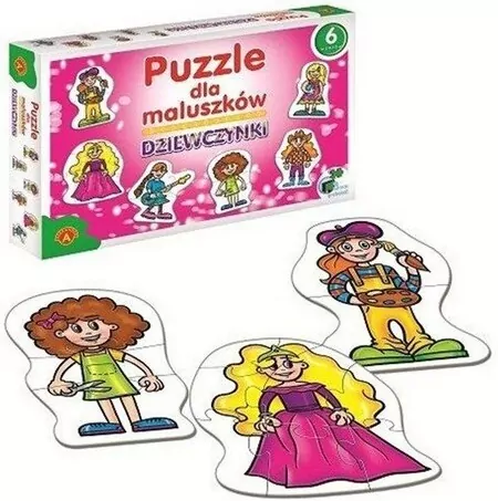 Alexander. Dziewczynki. Puzzle dla maluszków - tantis.pl