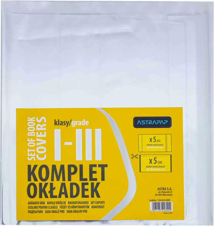 Okładki komplet klasa I-III ASTRA - tantis.pl