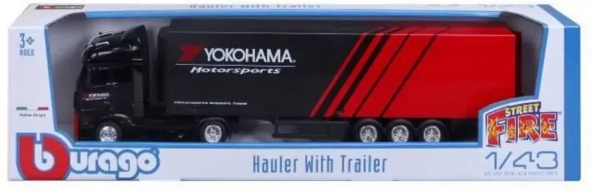 BBURAGO. Street Fire Mercedes-Benz Yokohama 1:43 - tantis.pl