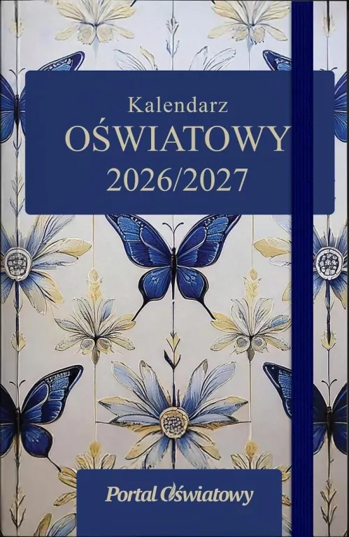 Kalendarz 2026/2027 oświatowy jasny - tantis.pl