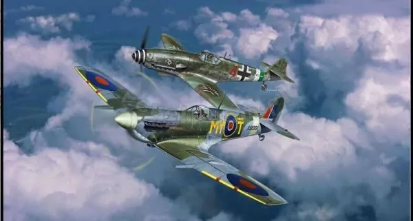 Messerschmitt Bf109G-10. Model set combat 1:72 - tantis.pl