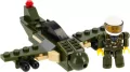 Klocki konstrukcyjne Alleblox Military Force 63-64 elementy, mix - tantis.pl