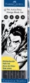 Pitt Artist Pens Manga Black Set - tantis.pl
