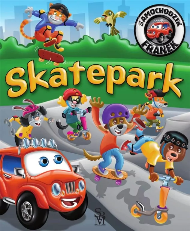 Skatepark. Samochodzik Franek - tantis.pl