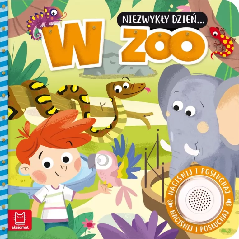 Niezwykły dzień... W zoo. Książeczka z dźwiękiem - tantis.pl