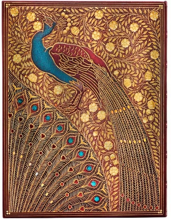 Notatnik linia Hafiz's Peacocks midi - tantis.pl