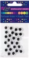 Samoprzylepne ruchome oczka 10 mm, 24 szt. (KSOC-015) - tantis.pl