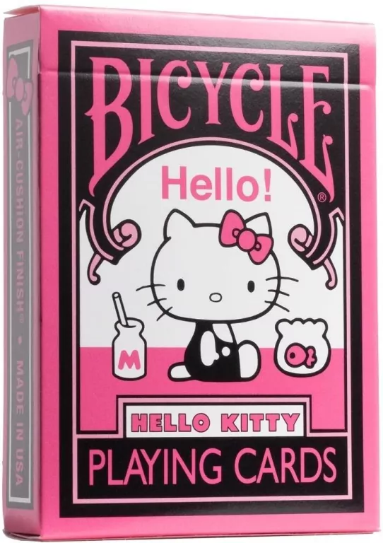 Karty Bicycle Hello Kitty Pink - tantis.pl