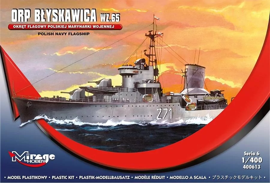 Okręt ORP Błyskawica wz. 65 - tantis.pl