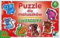 Zwierzątka. Puzzle dla maluszków - tantis.pl