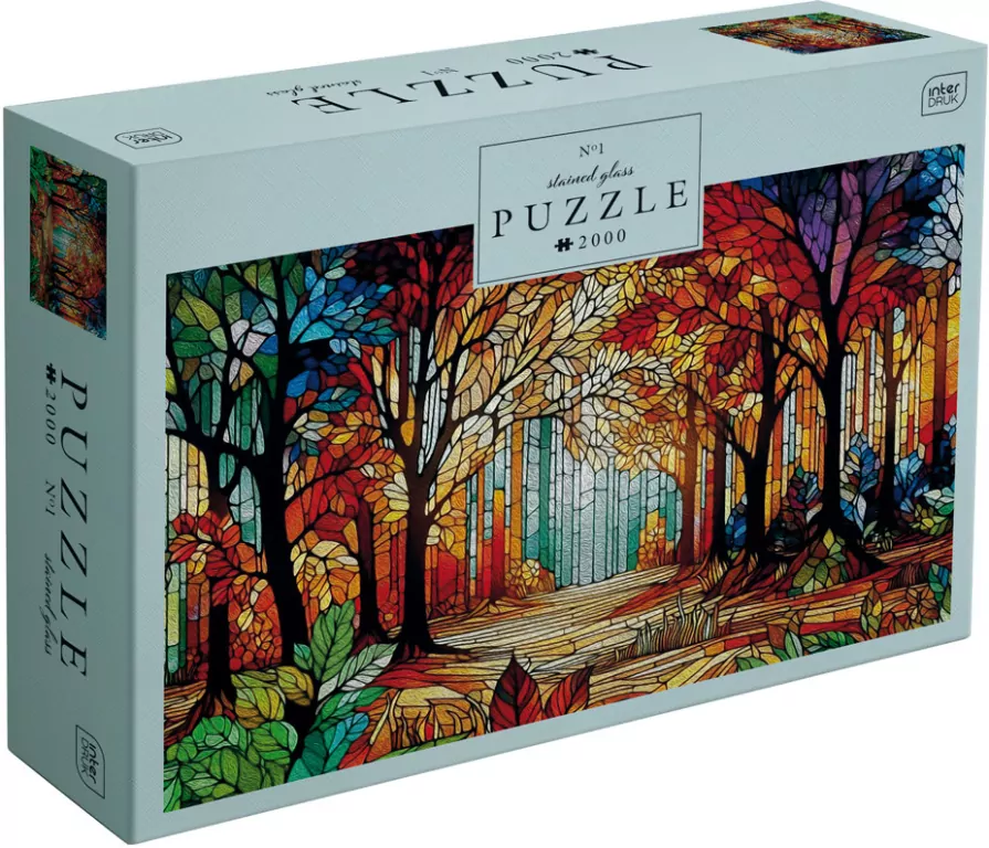 Puzzle 2000 Stained Glass 1 - tantis.pl