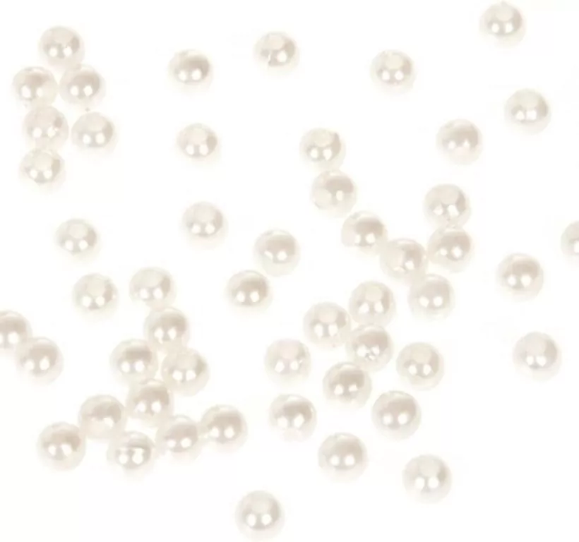 Ozdoba dekoracyjna koraliki plastikowe perły - tantis.pl
