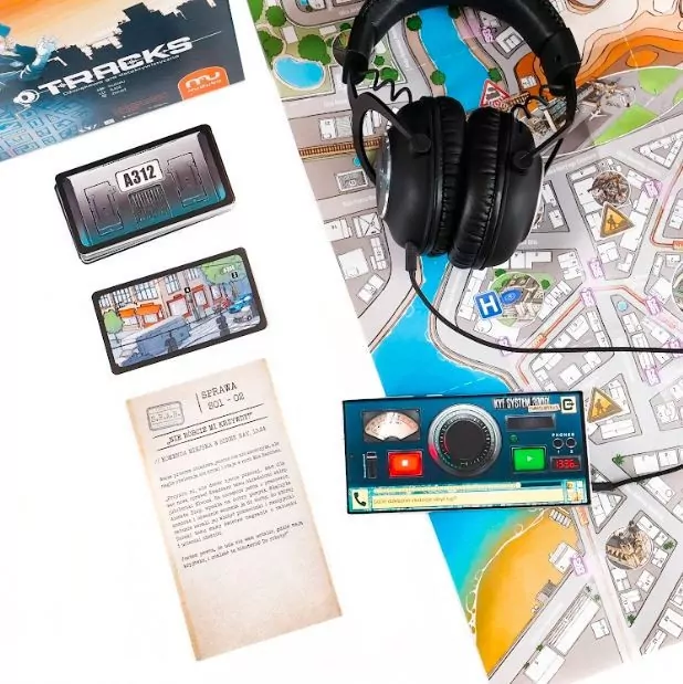 Tracks. Dźwiękowa gra detektywistyczna - tantis.pl
