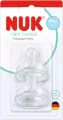 NUK. First Choice. Smoczki do butelki silikonowe. Rozmiar S. 2 sztuki - tantis.pl