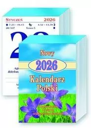 Kalendarz 2026 zdzierak polski - tantis.pl