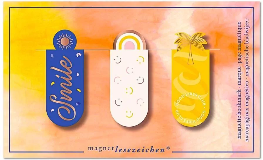 Zakładki magnetyczne. Uśmiech - tantis.pl