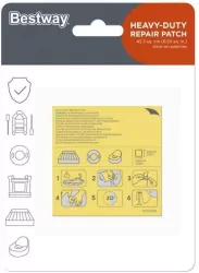 Wodoodporne łatki naprawcze do basenów i materacy