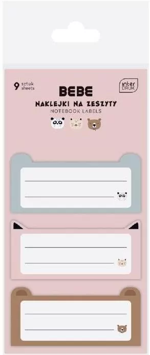 Naklejki na zeszyt. BB Friend Girl - tantis.pl
