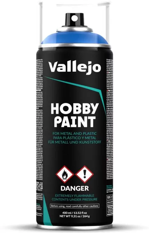 Vallejo: 28.030 - Hobby Paint Spray - Magic Blue (400 ml) - tantis.pl