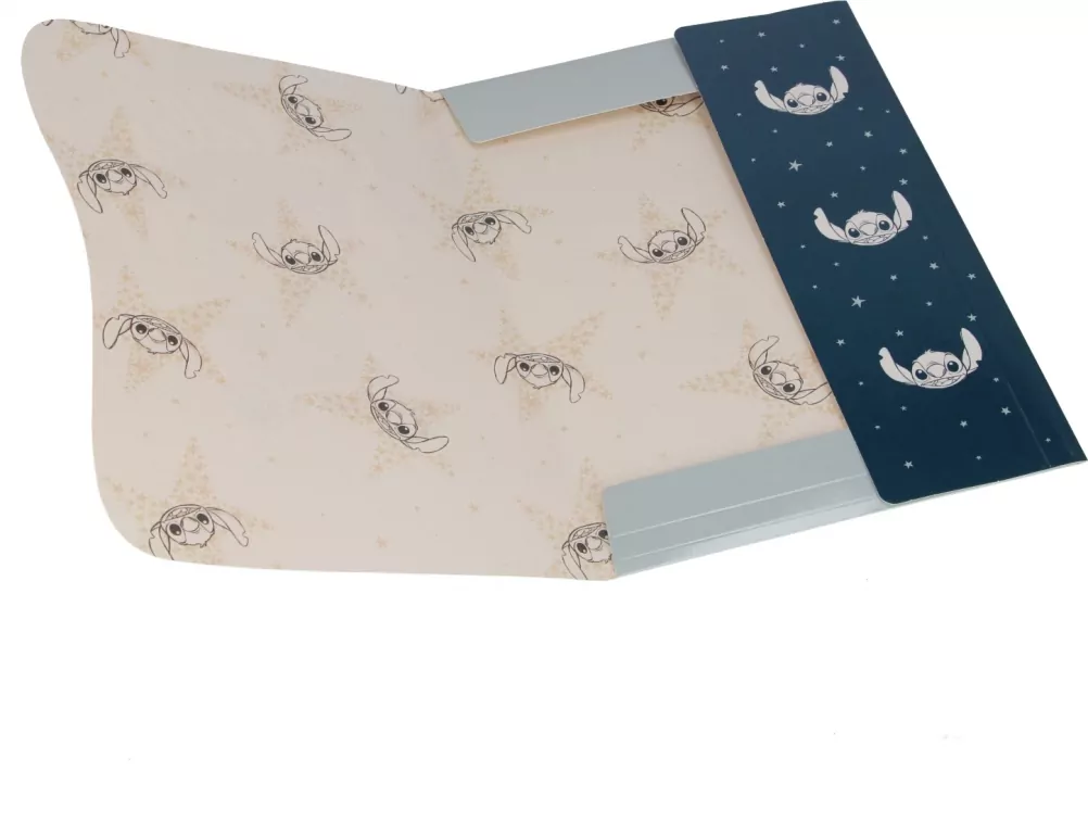 Teczka z gumką A4 Stitch - tantis.pl